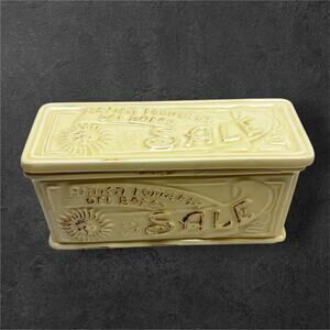 Sur La Table Ceramic Salt Box Spices Box Made in Italy The Art & Soul Of Cooking